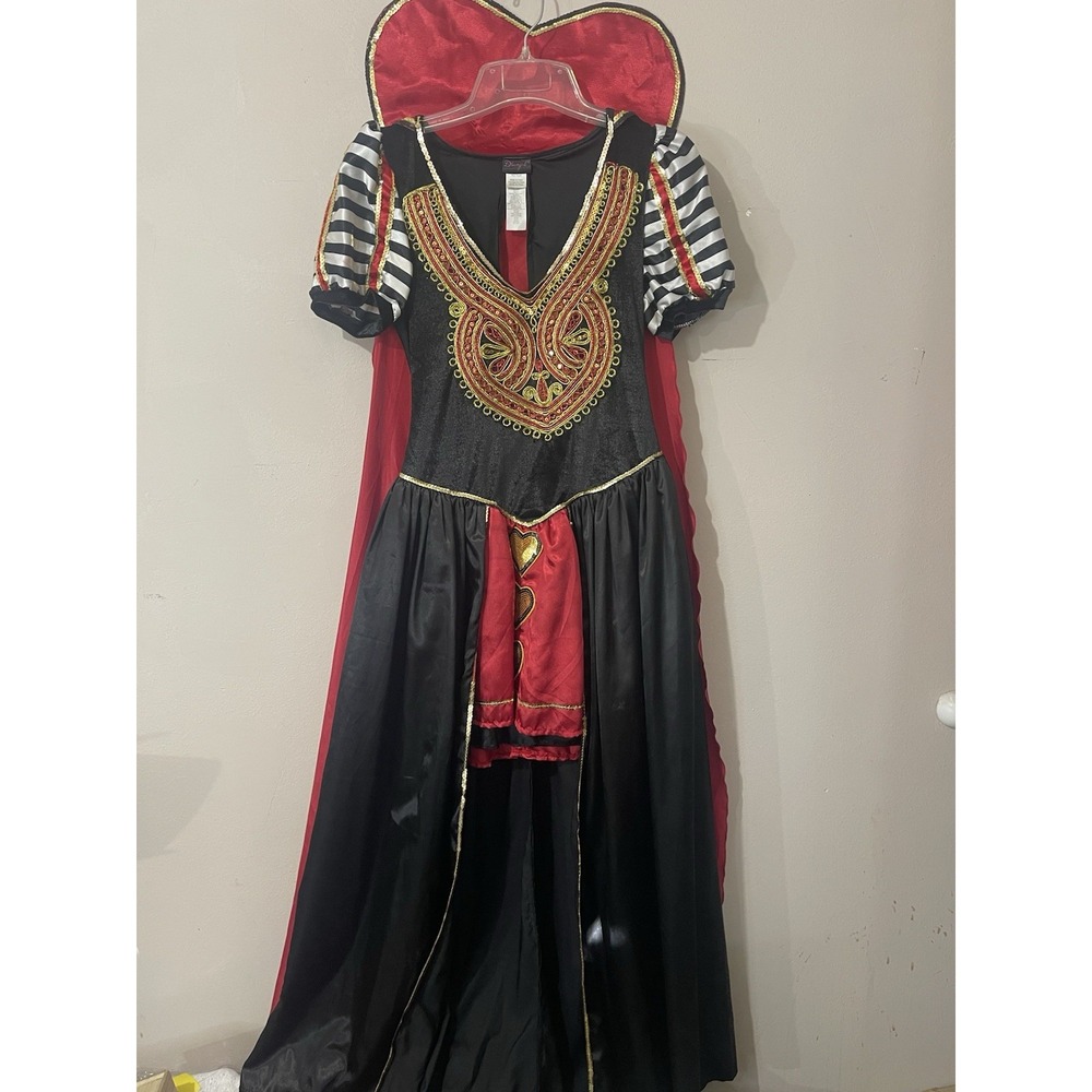 Queen of Hearts Alice In Wonderland Ladies Costume Small 4-6